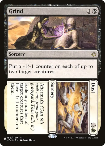 Broyer // Cendres, carte Magic PLST HOU-155 — extension The List