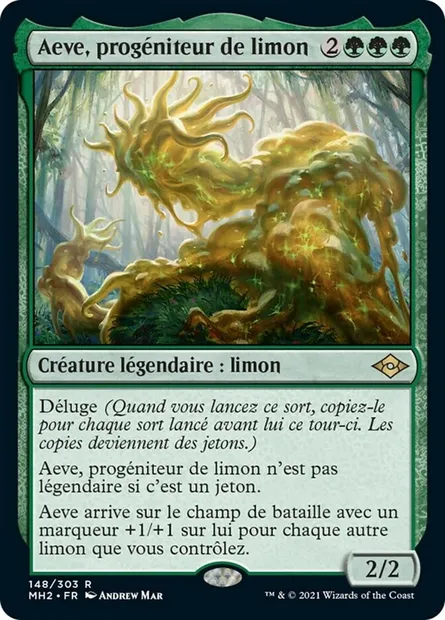 Aeve, progéniteur de limon, carte Magic MH2 148 — extension Horizons du Modern 2
