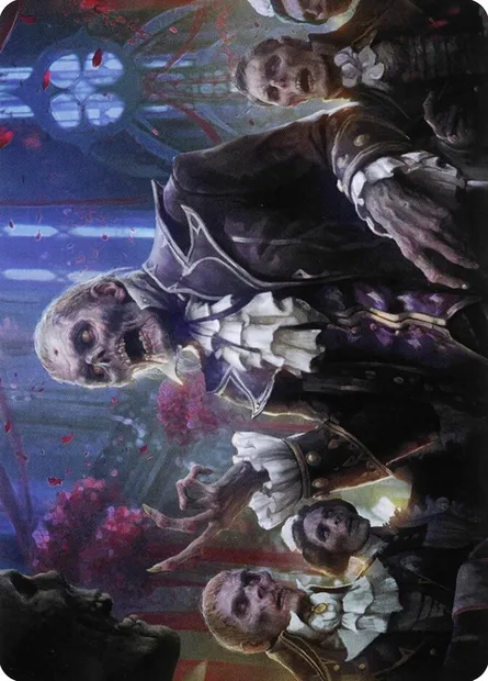 Undead Butler // Undead Butler, carte Magic AVOW 37 — extension Crimson Vow Art Series