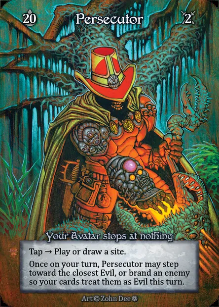 Persecutor, Sorcery card GOT 011 — Gothic set