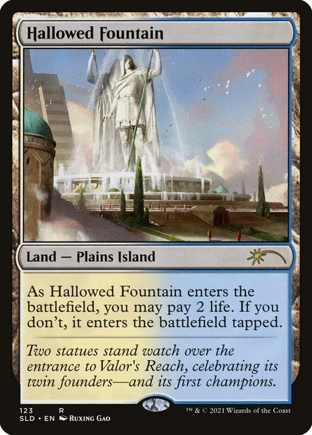 Fontaine sacrée, carte Magic SLD 123 — extension Secret Lair Drop