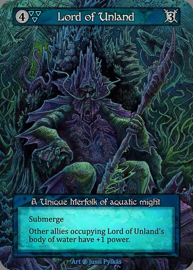 Lord of Unland, Sorcery card BET 094 — Beta set
