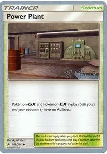 Centrale d’Énergie, carte Pokémon WCD19 183 — extension World Championship Decks 2019