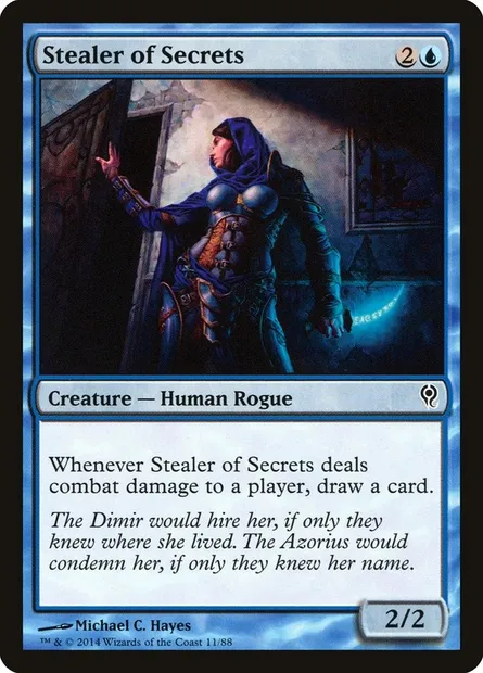 Voleuse de secrets, carte Magic DDM 11 — extension Duel Decks: Jace vs. Vraska