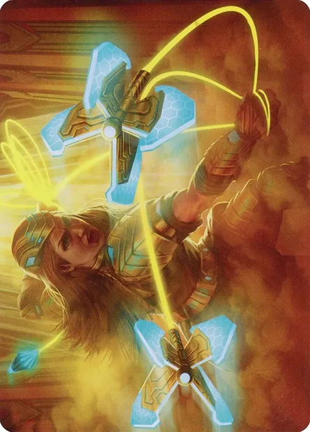 Bladehold War-Whip // Bladehold War-Whip, Magic card AONE 46 — Phyrexia: All Will Be One Art Series set