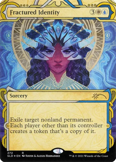 Identité fracturée, carte Magic SLD 272 — extension Secret Lair Drop