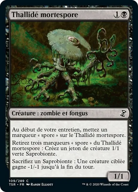 Thallidé mortespore, carte Magic TSR 109 — extension Spirale Temporelle Remastered