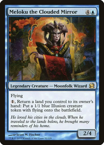 Meloku the Clouded Mirror, Magic card MMA 52 — Modern Masters set