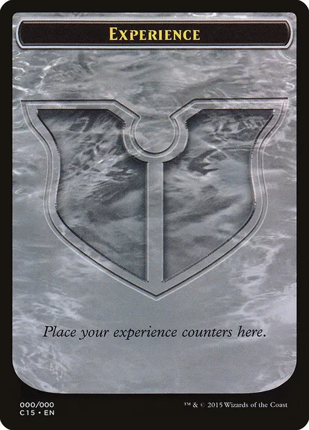 Experience, carte Magic TC15 0 — extension Commander 2015 Tokens