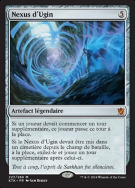 Nexus d'Ugin, carte Magic KTK 227 — extension Les Khans de Tarkir