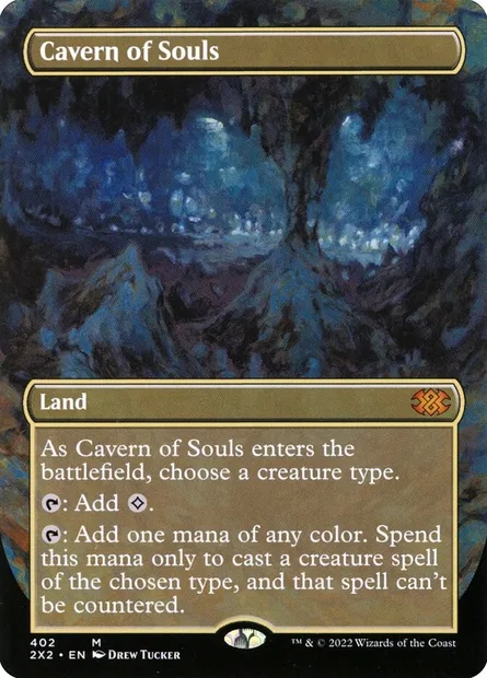 Cavern of Souls, Magic card 2X2 402 — Double Masters 2022 set