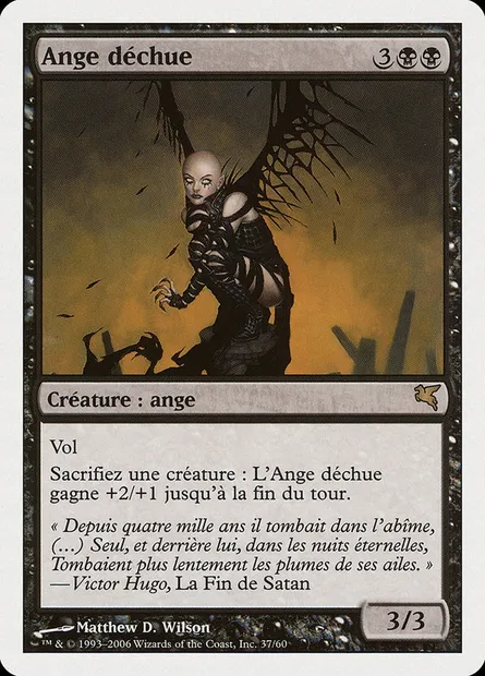 Fallen Angel, Magic card PSAL F37 — Salvat 2005 set