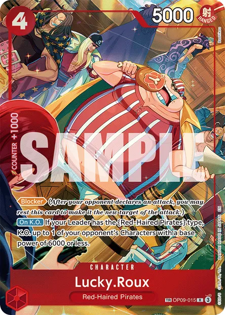 Lucky Roo, carte One Piece OP09-015 — extension LES NOUVEAUX EMPEREURS
