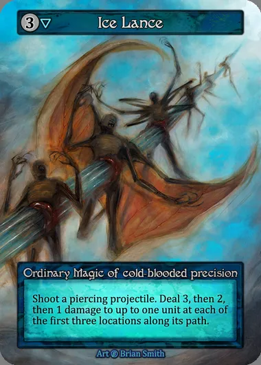 Ice Lance, Sorcery card BET 229 — Beta set