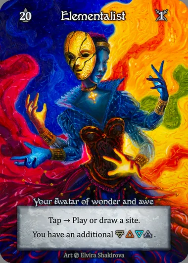 Elementalist, carte Sorcery BET 003 — extension Beta