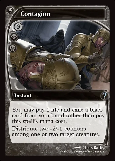 Contagion, Magic card MB2 126 — Mystery Booster 2 set