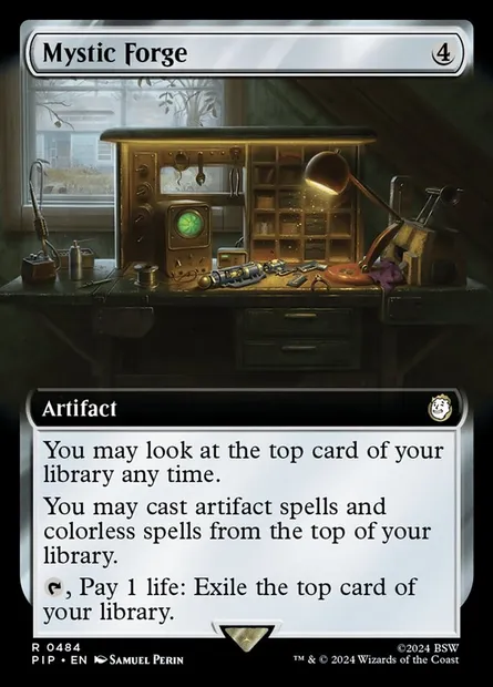 Forge mystique, carte Magic PIP 484 — extension Fallout