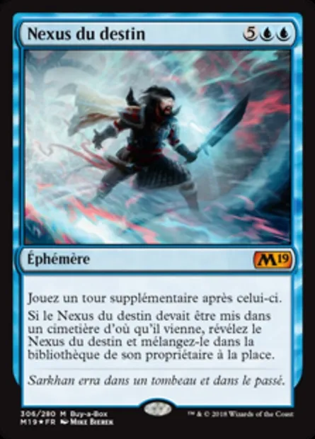 Nexus du destin, carte Magic M19 306 — extension Core Set 2019