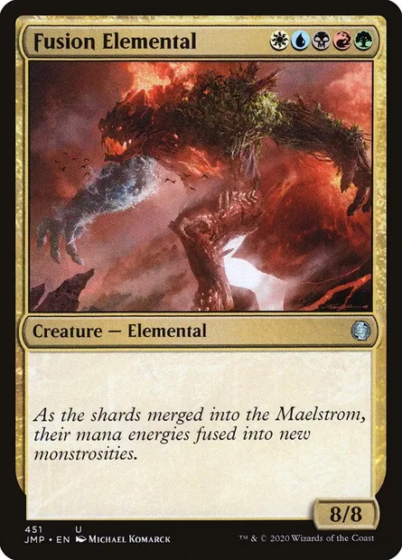 Élémental de fusion, carte Magic JMP 451 — extension Jumpstart