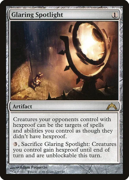 Glaring Spotlight, Magic card GTC 229 — Gatecrash set