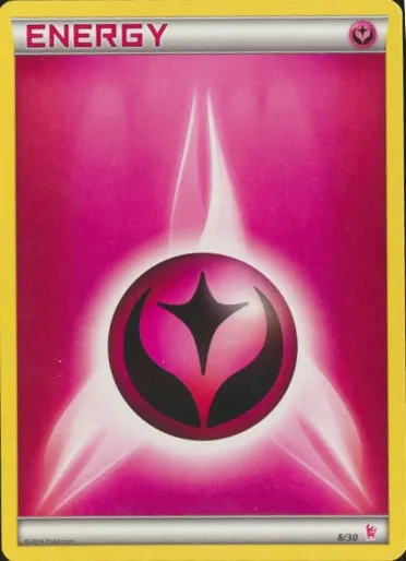 Fairy Energy, Pokémon card TK6S 008 — XY Trainer Kit: Sylveon set