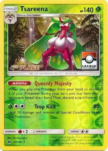 Sucreine, carte Pokémon LGP 020-3 — extension League Promos
