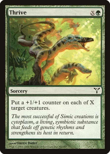 Thrive, Magic card DIS 98 — Dissension set