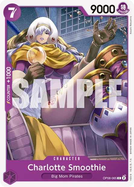 Charlotte Smoothie, carte One Piece OP08-065 — extension TWO LEGENDS