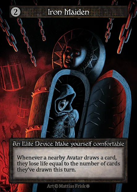 Iron Maiden, carte Sorcery GOT 331 — extension Gothic