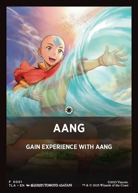 Aang, Magic card JTLA 1 — Avatar: The Last Airbender Jumpstart Front Cards set