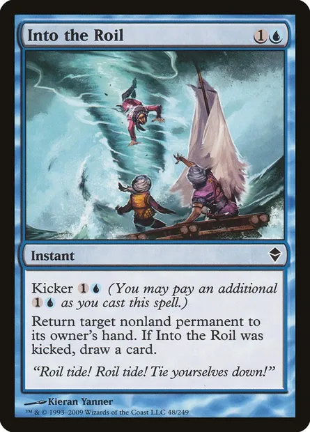 Into the Roil, Magic card ZEN 48 — Zendikar set