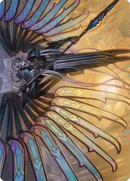 Paragon of Modernity // Paragon of Modernity, Magic card ASNC 35 — New Capenna Art Series set