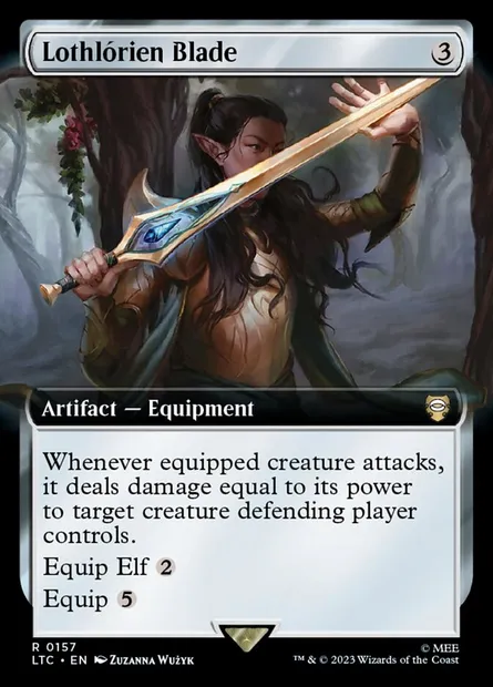 Lothlórien Blade, Magic card LTC 157 — Tales of Middle-earth Commander set