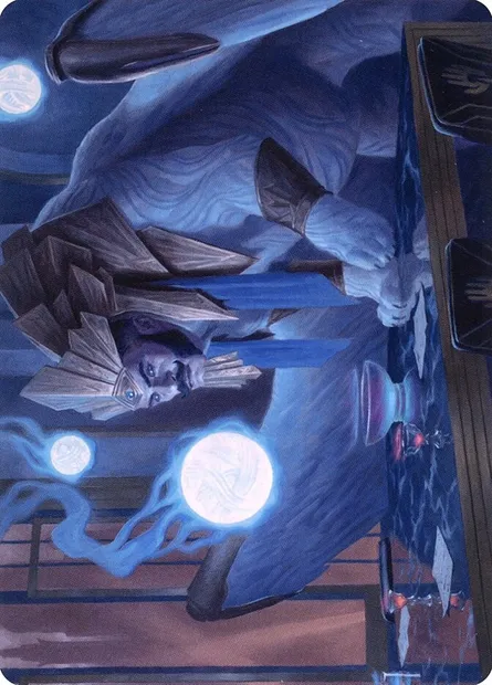 Tivit, Seller of Secrets // Tivit, Seller of Secrets, Magic card ASNC 47 — New Capenna Art Series set