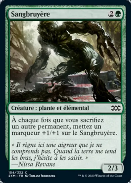 Sangbruyère, carte Magic 2XM 154 — extension Double Masters