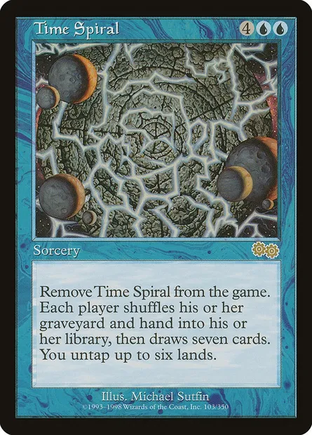 Time Spiral, Magic card USG 103 — Urza's Saga set