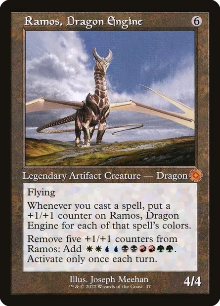Ramos, Dragon Engine, Magic card BRR 47 — The Brothers' War Retro Artifacts set