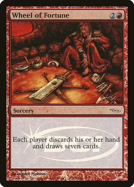 Wheel of Fortune, Magic card G10 7 — Judge Gift Cards 2010 set
