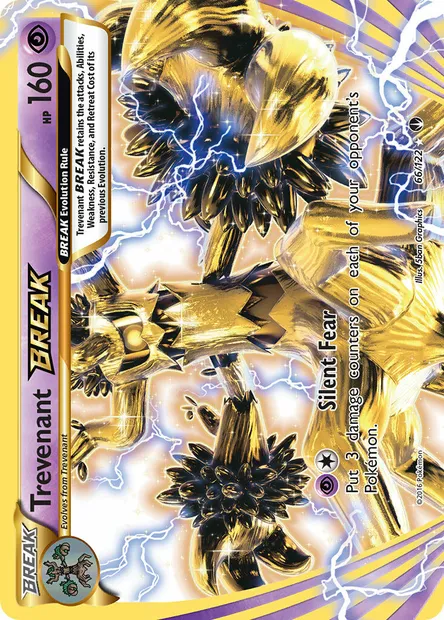 Trevenant BREAK, Pokémon card BKP 66 — BREAKpoint set