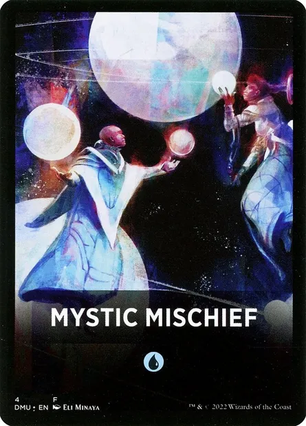 Mystic Mischief, Magic card FDMU 4 — Dominaria United Jumpstart Front Cards set