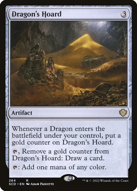 Dragon's Hoard, Magic card SCD 264 — Starter Commander Decks set