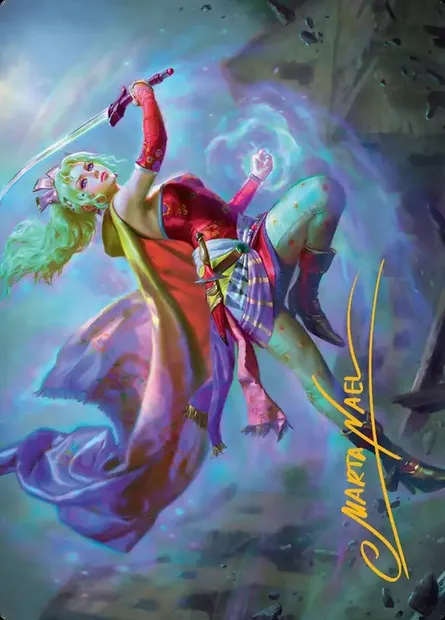Terra, Herald of Hope // Terra, Herald of Hope, Magic card AFIN 20 — Final Fantasy Art Series set