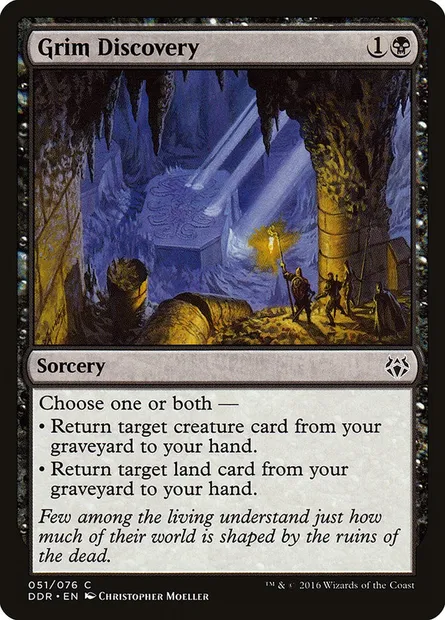 Grim Discovery, Magic card DDR 51 — Duel Decks: Nissa vs. Ob Nixilis set