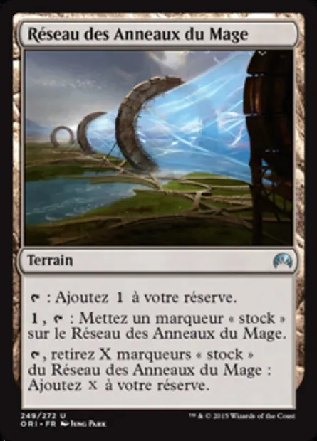 Réseau des Anneaux du Mage, carte Magic ORI 249 — extension Magic Origines
