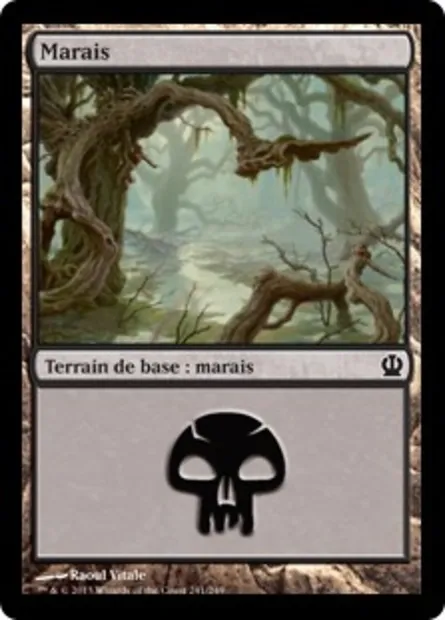 Marais, carte Magic THS 241 — extension Theros