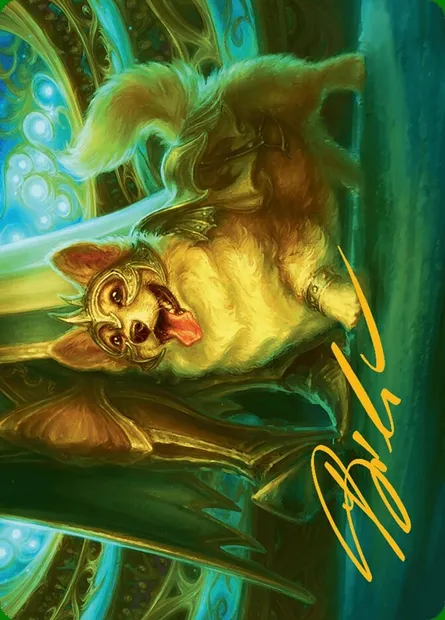 District Mascot // District Mascot, carte Magic ADFT 30 — extension Aetherdrift Art Series