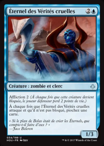 Éternel des Vérités cruelles, carte Magic HOU 34 — extension L’âge de la destruction