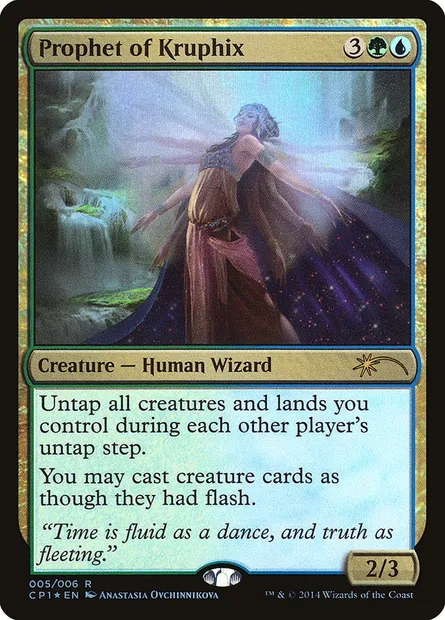 Prophet of Kruphix, Magic card CP1 5 — Magic 2015 Clash Pack set