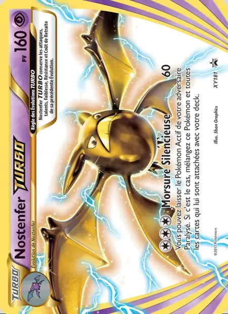 Nostenfer TURBO, carte Pokémon XY 181 — extension Promo XY