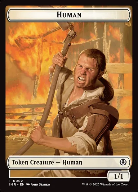 Human, Magic card TINR 2 — Innistrad Remastered Tokens set